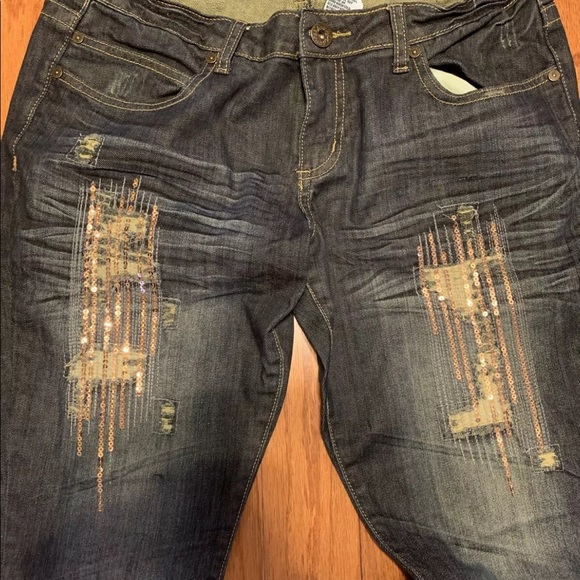 Flare Leg Skinny Jeans - Picture 1 of 7